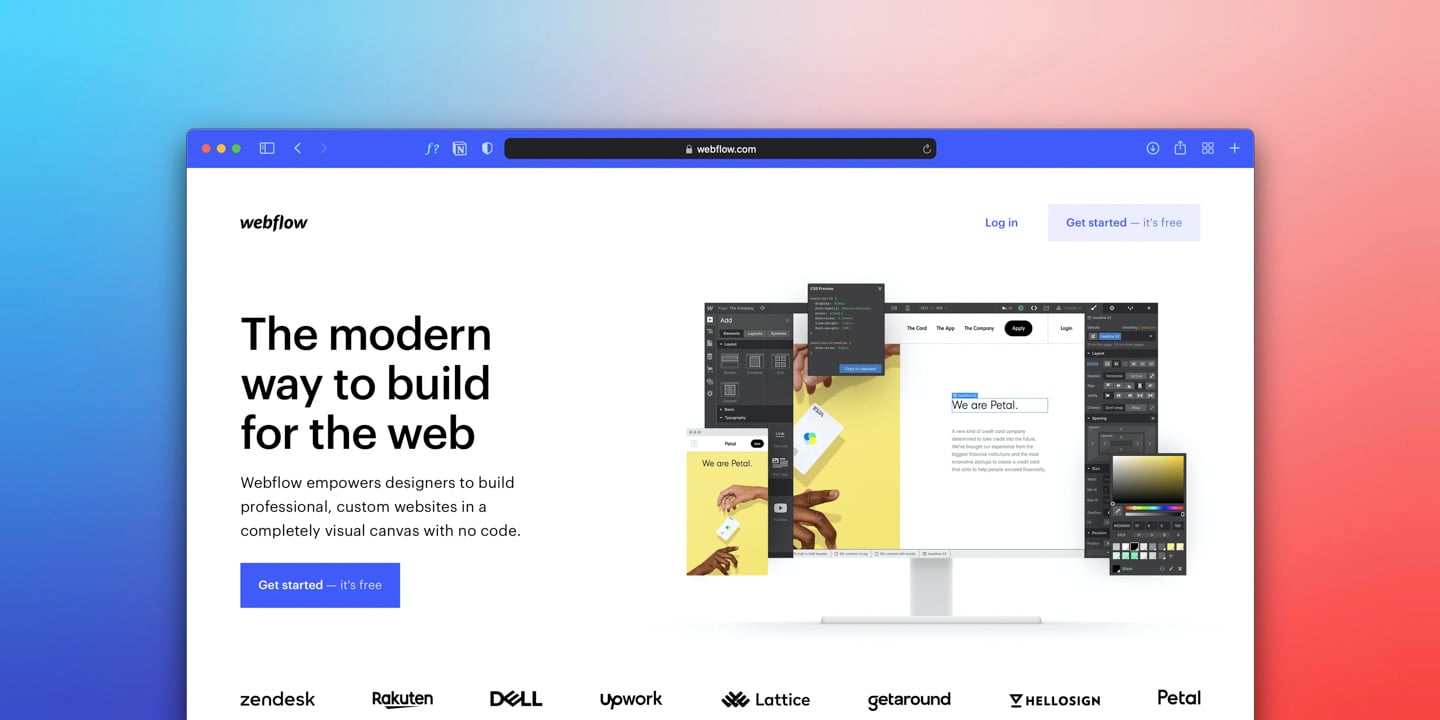 Webdesign in Den Haag met Webflow